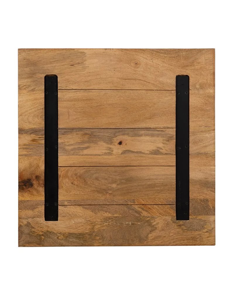 TABLERO MESA NATURAL MADERA DE MANGO 60 X 60 X 3 CM