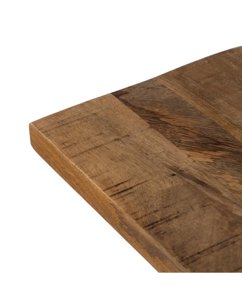 TABLERO MESA NATURAL MADERA DE MANGO 60 X 60 X 3 CM