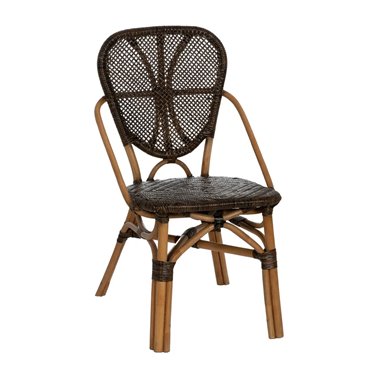SILLA NATURAL-NEGRO MADERA...