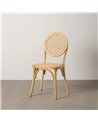 SILLA NATURAL MADERA 45 X 57 X 92 CM