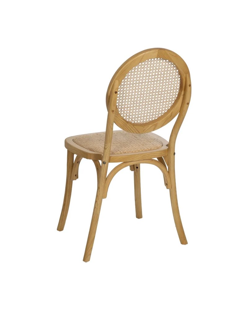SILLA NATURAL MADERA 45 X 57 X 92 CM