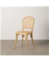 SILLA NATURAL MADERA 45 X 57 X 88 CM
