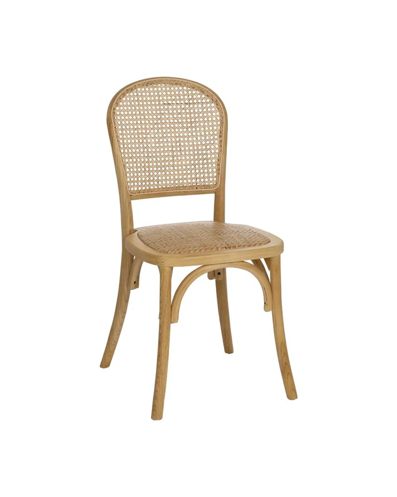 SILLA NATURAL MADERA 45 X 57 X 88 CM