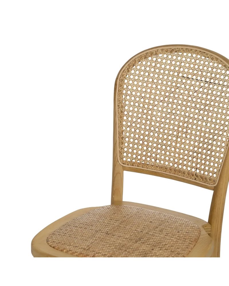 SILLA NATURAL MADERA 45 X 57 X 88 CM