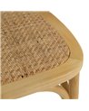 SILLA NATURAL MADERA 45 X 57 X 88 CM