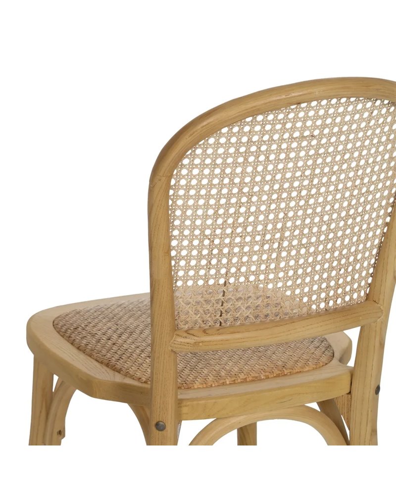 SILLA NATURAL MADERA 45 X 57 X 88 CM