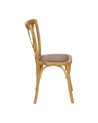 SILLA ASPAS NATURAL MADERA 50 X 56 X 87 CM