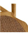 SILLA ASPAS NATURAL MADERA 50 X 56 X 87 CM