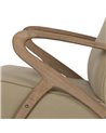 SILLÓN NATURAL-BEIGE TEJIDO-MADERA 57 X 55 X 85 CM
