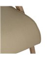 SILLÓN NATURAL-BEIGE TEJIDO-MADERA 57 X 55 X 85 CM