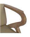 SILLÓN NATURAL-BEIGE TEJIDO-MADERA 57 X 55 X 85 CM