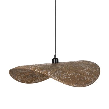 LÁMPARA TECHO ORO METAL 66 X 53 X 20 CM