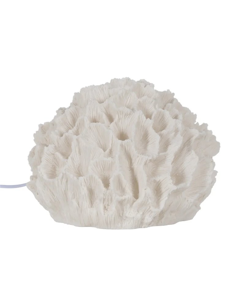 LÁMPARA MESA CORAL ARENISCA 32 X 27,50 X 23 CM