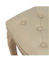 BANQUETA NATURAL-BEIGE TEJIDO-MADERA 110 X 36 X 47 CM