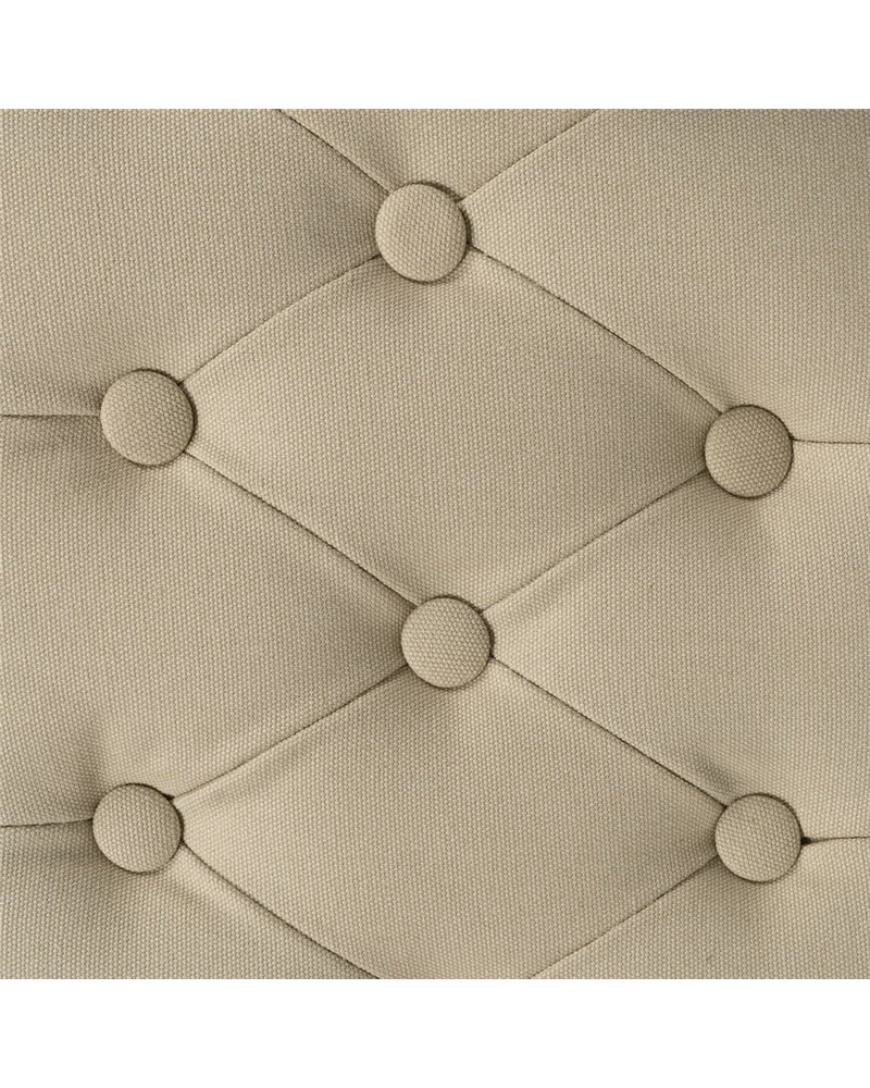 BANQUETA NATURAL-BEIGE TEJIDO-MADERA 110 X 36 X 47 CM