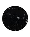 MESITA NEGRO METAL-MÁRMOL 45 X 45 X 46 CM