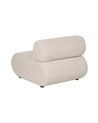 SILLÓN BLANCO ROTO MADERA DE ABEDUL 63 X 90 X 75 CM