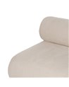SILLÓN BLANCO ROTO MADERA DE ABEDUL 63 X 90 X 75 CM