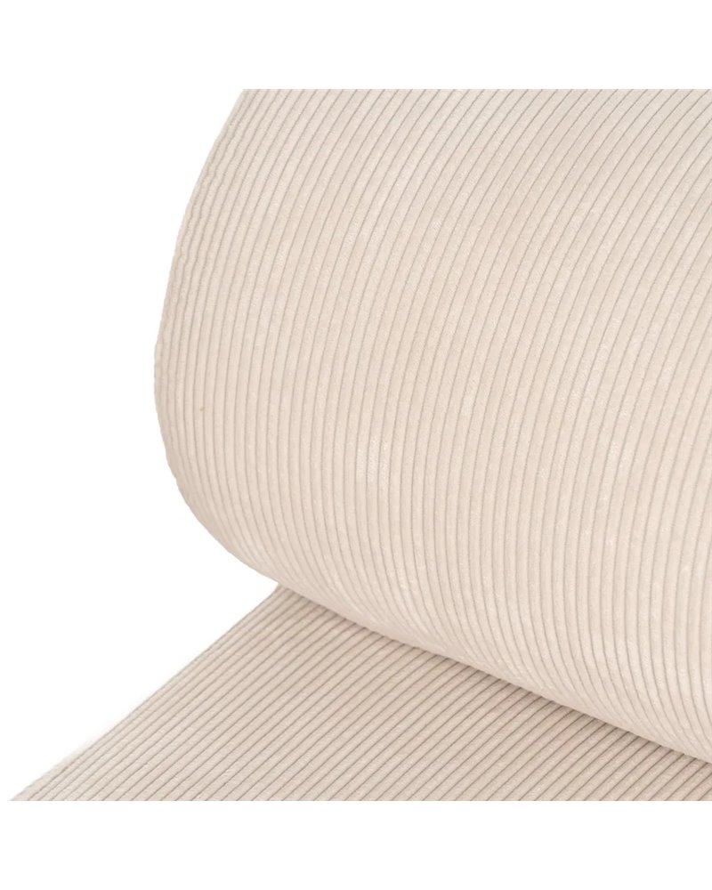 SILLÓN BLANCO ROTO MADERA DE ABEDUL 63 X 90 X 75 CM