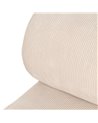 SILLÓN BLANCO ROTO MADERA DE ABEDUL 63 X 90 X 75 CM