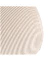 SILLÓN BLANCO ROTO MADERA DE ABEDUL 63 X 90 X 75 CM