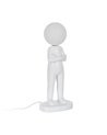 LÁMPARA MESA FIGURA BLANCO RESINA 18,50 X 14 X 45 CM