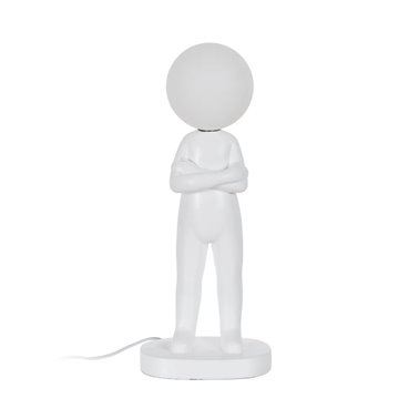 LÁMPARA MESA FIGURA BLANCO...