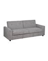 SOFÁ-CAMA GRIS MADERA DECORACIÓN 216 X 85 X 85 CM