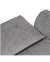 SOFÁ-CAMA GRIS MADERA DECORACIÓN 216 X 85 X 85 CM