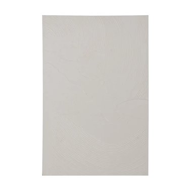 PINTURA ABSTRACTO BLANCO LIENZO 80 X 120 CM
