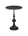 MESITA GRIS OSCURO METAL 54,50 X 54,50 X 70,50 CM