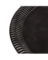 MESITA GRIS OSCURO METAL 54,50 X 54,50 X 70,50 CM