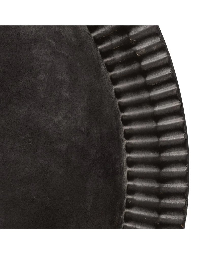 MESITA GRIS OSCURO METAL 54,50 X 54,50 X 70,50 CM