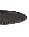 MESITA GRIS OSCURO METAL 54,50 X 54,50 X 70,50 CM