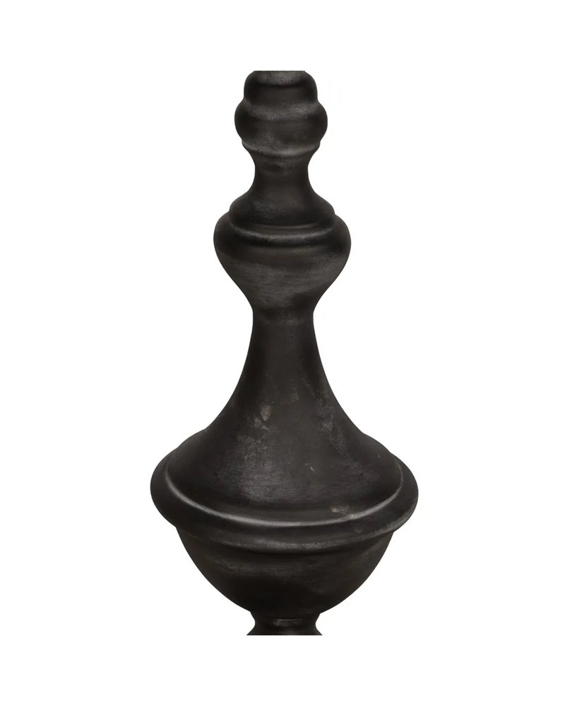 MESITA GRIS OSCURO METAL 54,50 X 54,50 X 70,50 CM