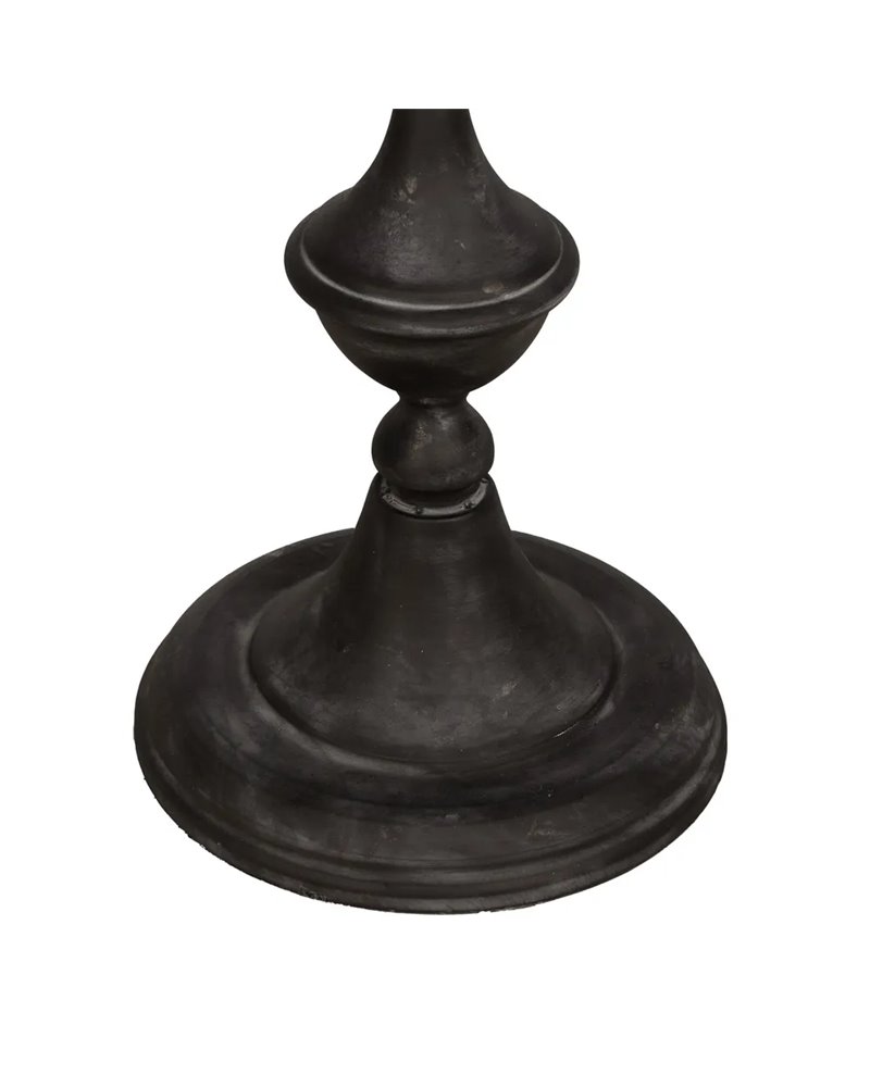 MESITA GRIS OSCURO METAL 54,50 X 54,50 X 70,50 CM