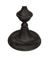 MESITA GRIS OSCURO METAL 54,50 X 54,50 X 70,50 CM