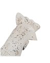 FIGURA GALLINA BLANCO ROZADO METAL 17 X 43,50 X 48 CM