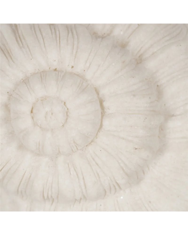 LÁMPARA MESA CARACOL ARENISCA 14,80 X 10,20 X 10,30 CM