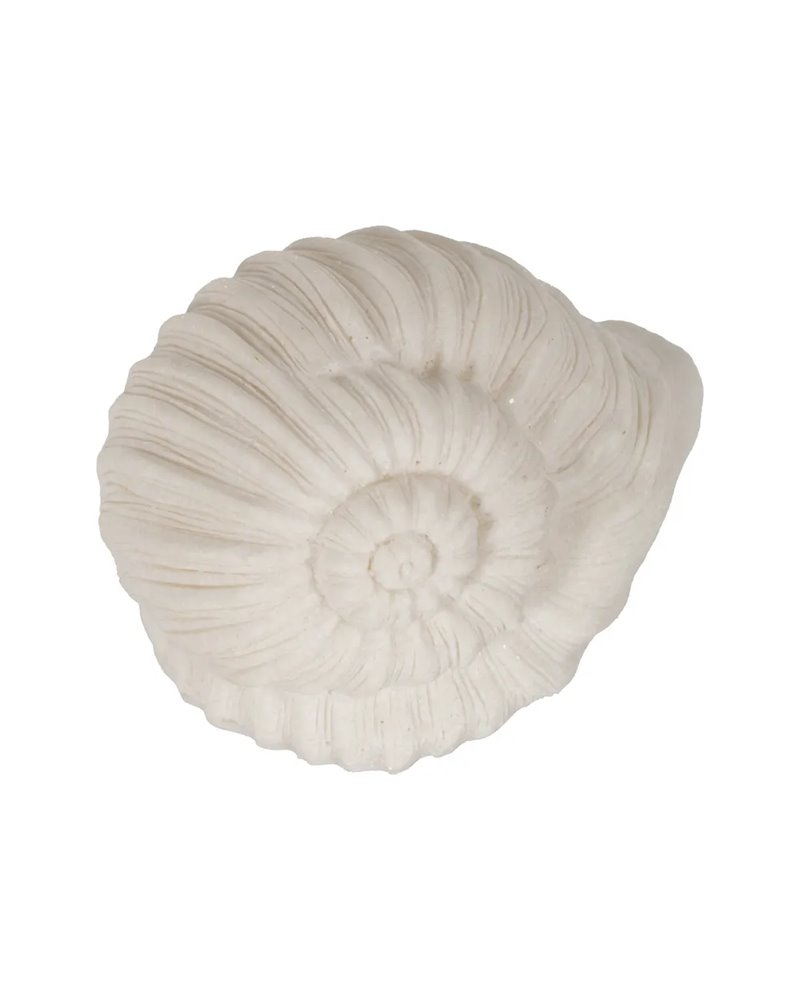 LÁMPARA MESA CARACOL ARENISCA 14,80 X 10,20 X 10,30 CM