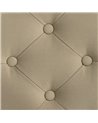 BANQUETA NATURAL-BEIGE TEJIDO-MADERA 50 X 36 X 47 CM