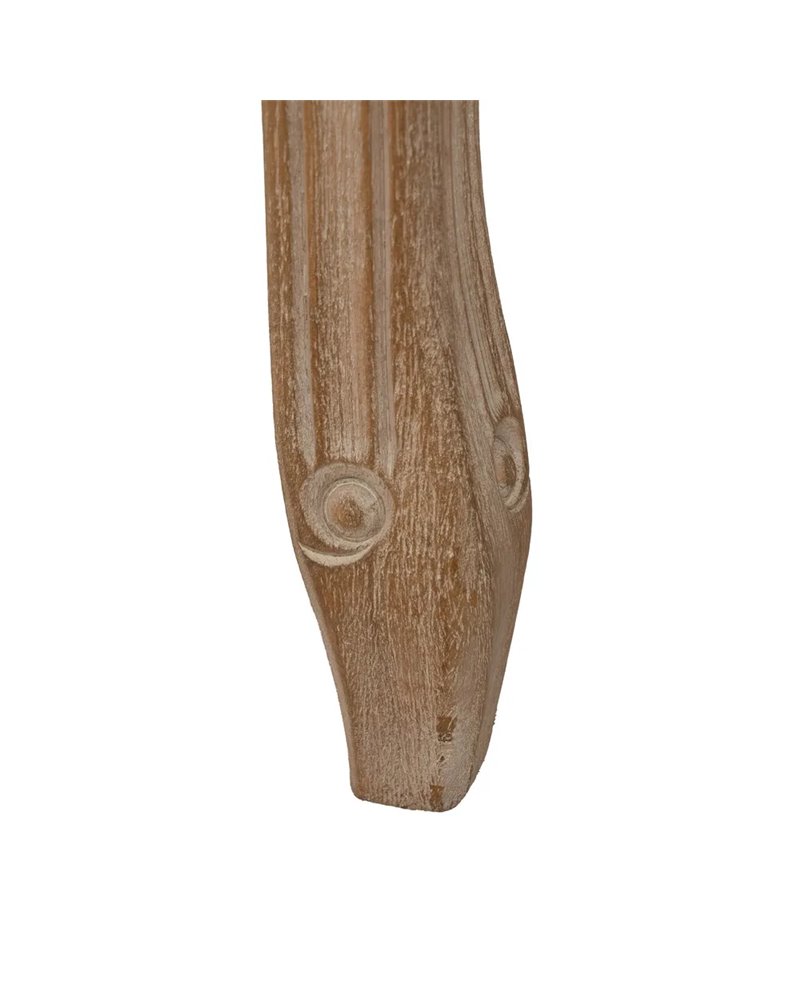 BANQUETA NATURAL-BEIGE TEJIDO-MADERA 50 X 36 X 47 CM