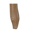 BANQUETA NATURAL-BEIGE TEJIDO-MADERA 50 X 36 X 47 CM