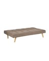 SOFÁ-CAMA BEIGE MADERA DECORACIÓN 175 X 84 X 73 CMSOFÁ-CAMA BEIGE MADERA DECORACIÓN 175 X 84 X 73 CM