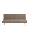 SOFÁ-CAMA BEIGE MADERA DECORACIÓN 175 X 84 X 73 CMSOFÁ-CAMA BEIGE MADERA DECORACIÓN 175 X 84 X 73 CM