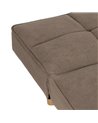 SOFÁ-CAMA BEIGE MADERA DECORACIÓN 175 X 84 X 73 CMSOFÁ-CAMA BEIGE MADERA DECORACIÓN 175 X 84 X 73 CM
