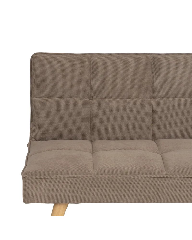 SOFÁ-CAMA BEIGE MADERA DECORACIÓN 175 X 84 X 73 CMSOFÁ-CAMA BEIGE MADERA DECORACIÓN 175 X 84 X 73 CM