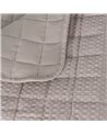 COLCHA BEIGE POLIESTER DORMITORIO 180 X 260 CM