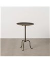 MESITA ORO VIEJO METAL 43 X 43 X 62 CM