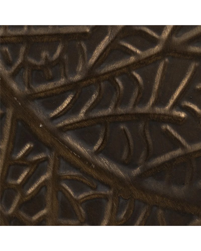MESITA ORO VIEJO METAL 43 X 43 X 62 CM